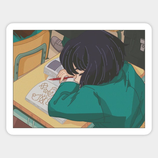 Anime girl Sticker by Galka